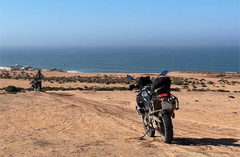 Atlantic Vibes Tour from Marrakech — guided Morocco motorcycle tour