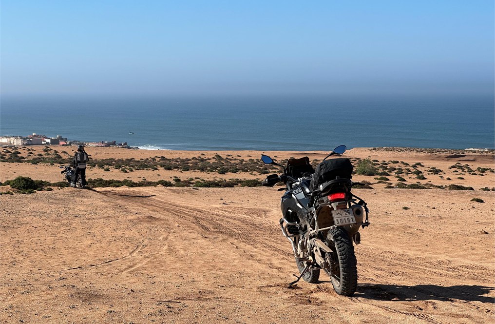 Atlantic Vibes Tour from Marrakech — guided Morocco motorcycle tour