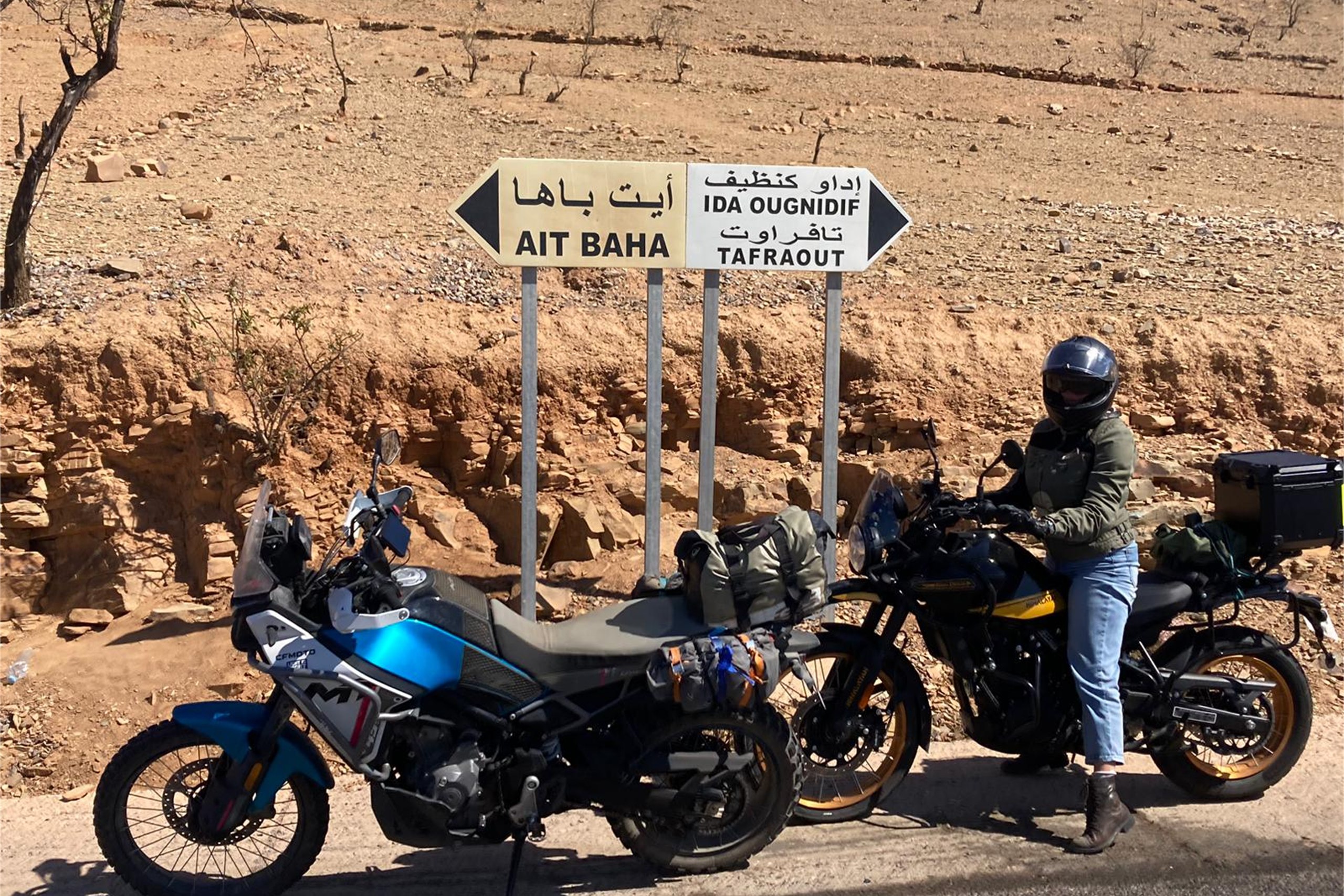 Berbere Sahara Tour from Marrakech — guided Morocco motorcycle tour