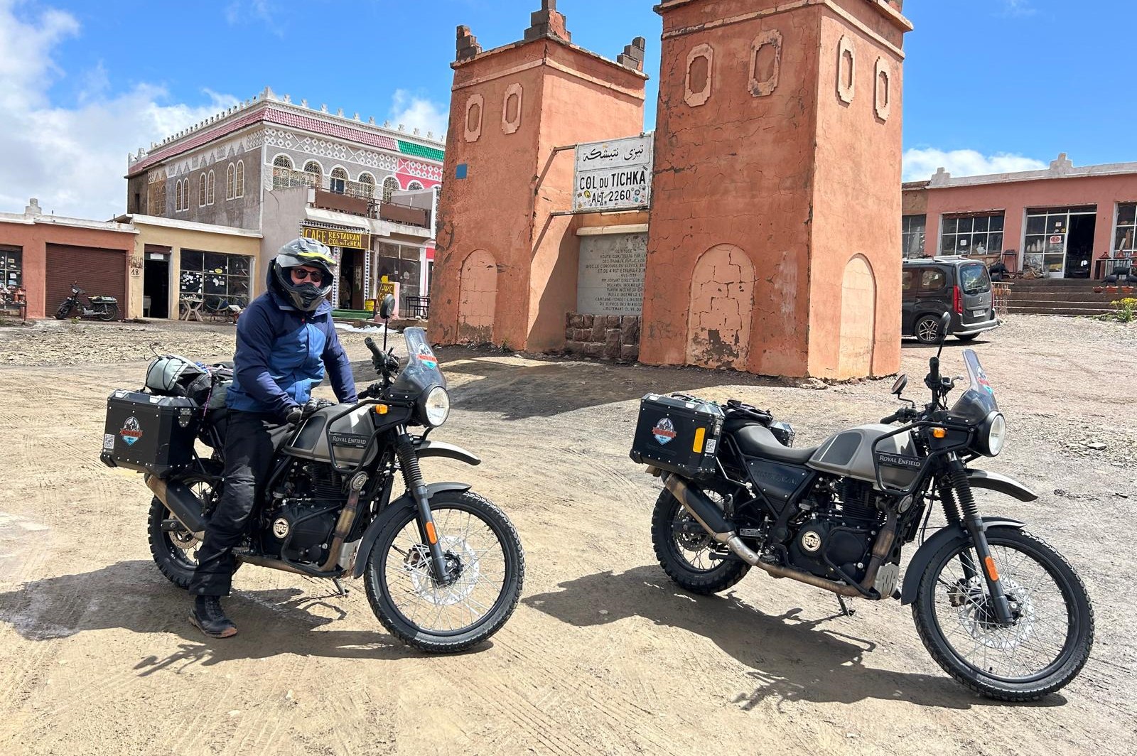 Royal Enfield Himalayan Tour from Marrakech — guided Morocco motorcycle tour