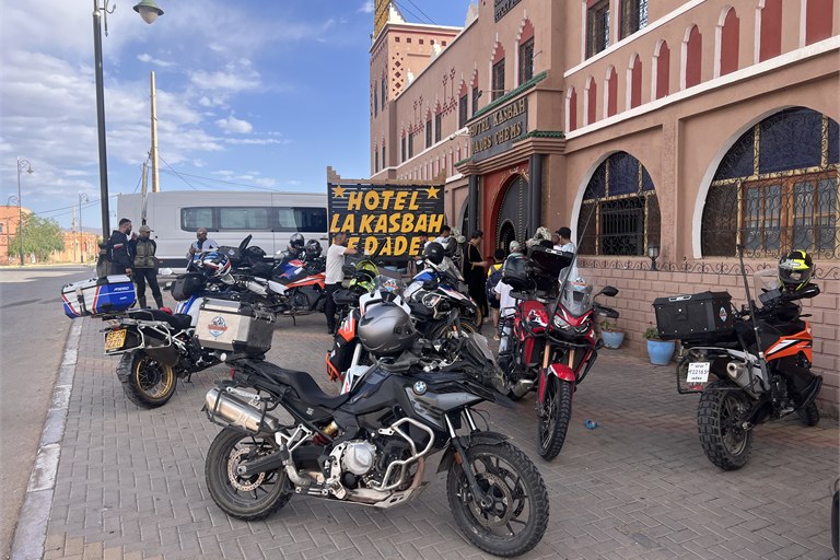 Royal Wonderful Tour from Marrakech — guided Morocco motorcycle tour