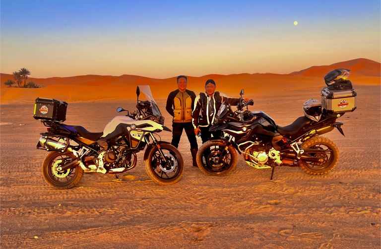 Sahara Tour from Marrakech — guided Morocco motorcycle tour
