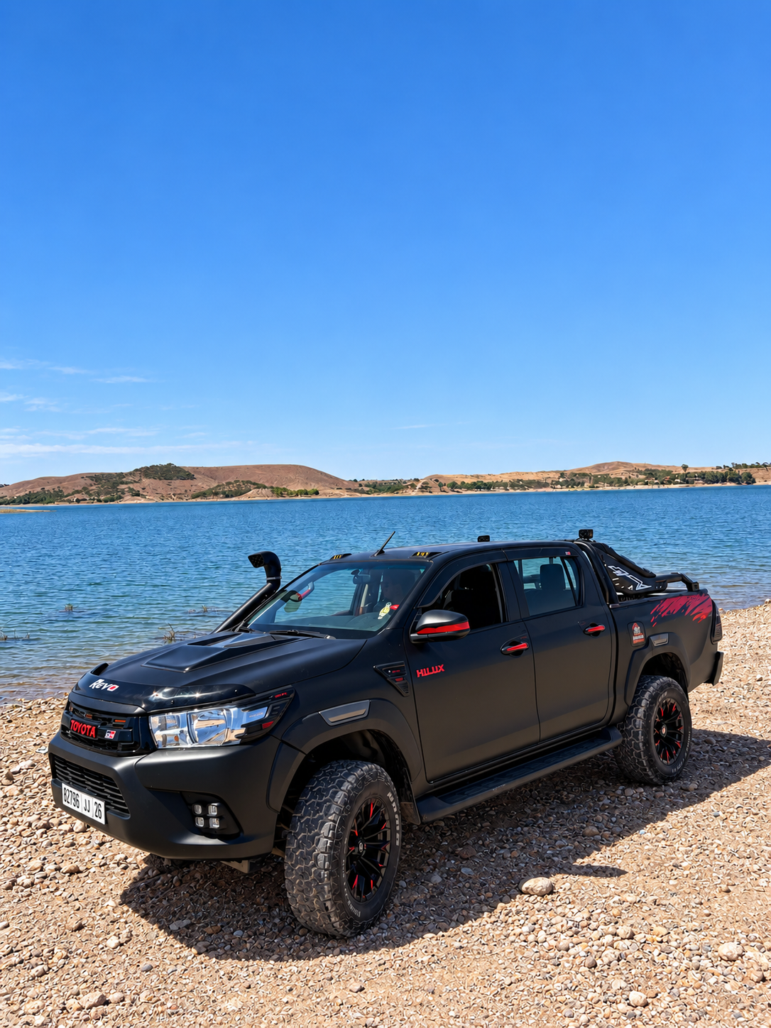 4x4 Toyota Hilux assistance vehicle by Maestro Lux Moto Marrakech