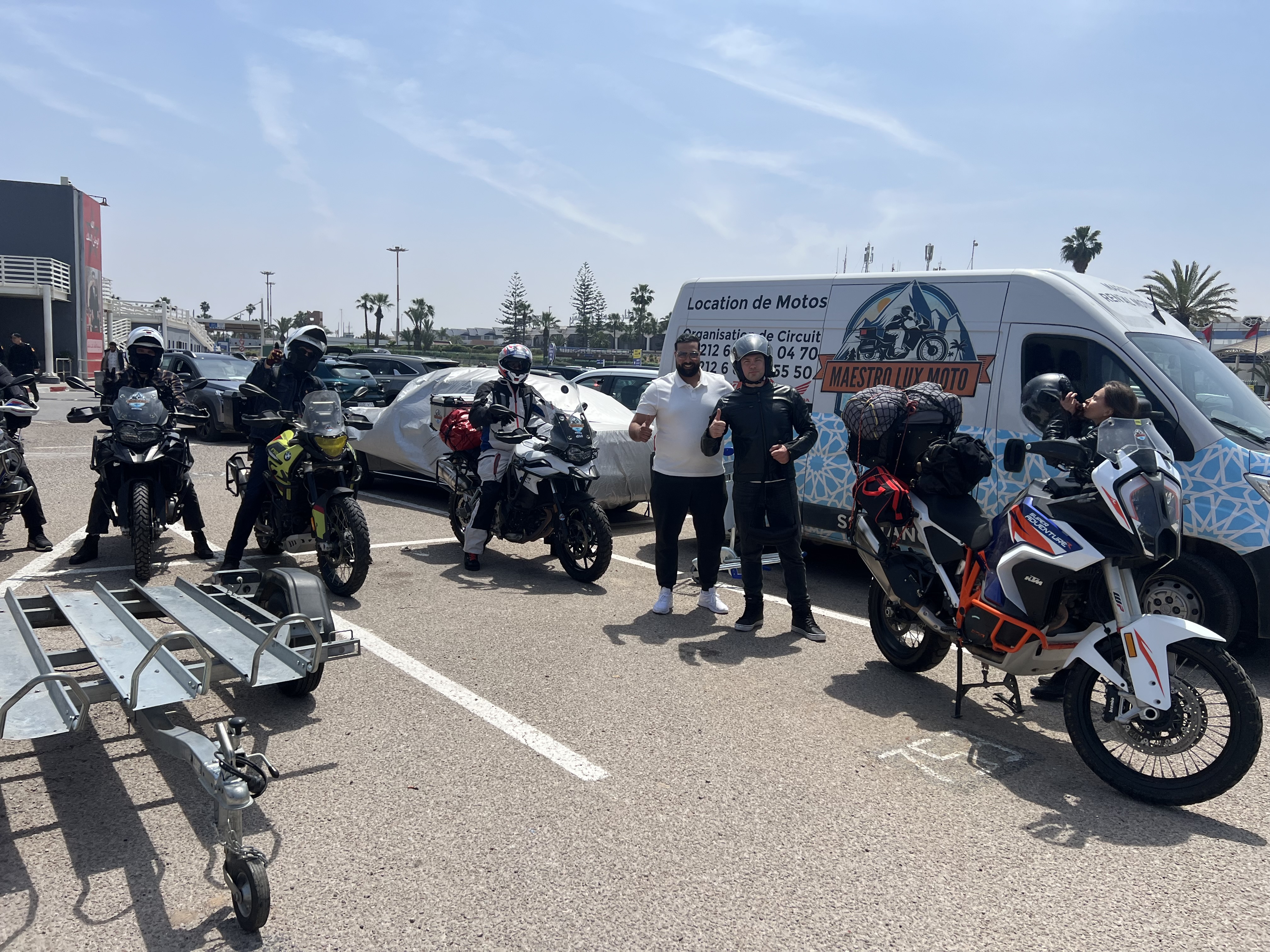 Expérience de location moto Maestro Lux Moto Marrakech